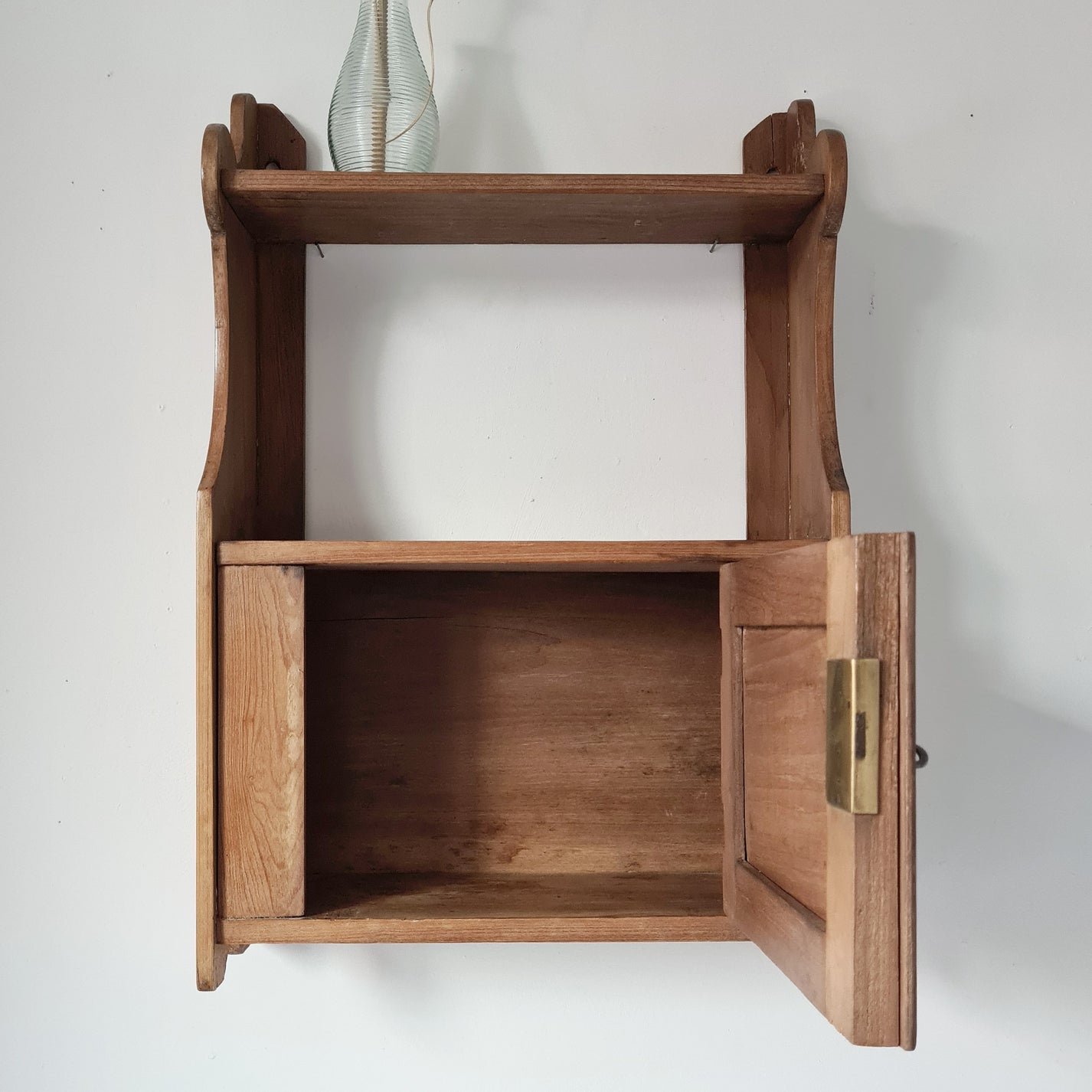 Cute Rustic Pine Wall Shelf Chloe Kempster