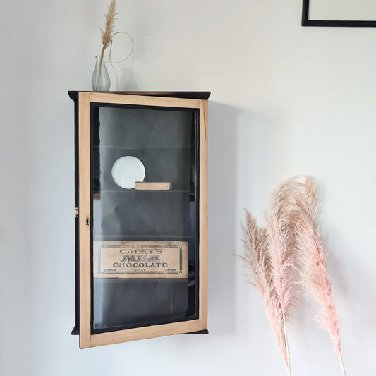 The Henry Antique Glazed Wall Cabinet
