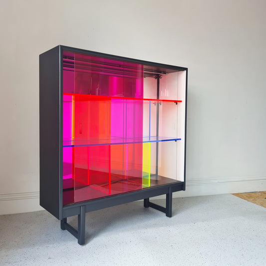The Disco Retro Cube Light Drinks Cabinet