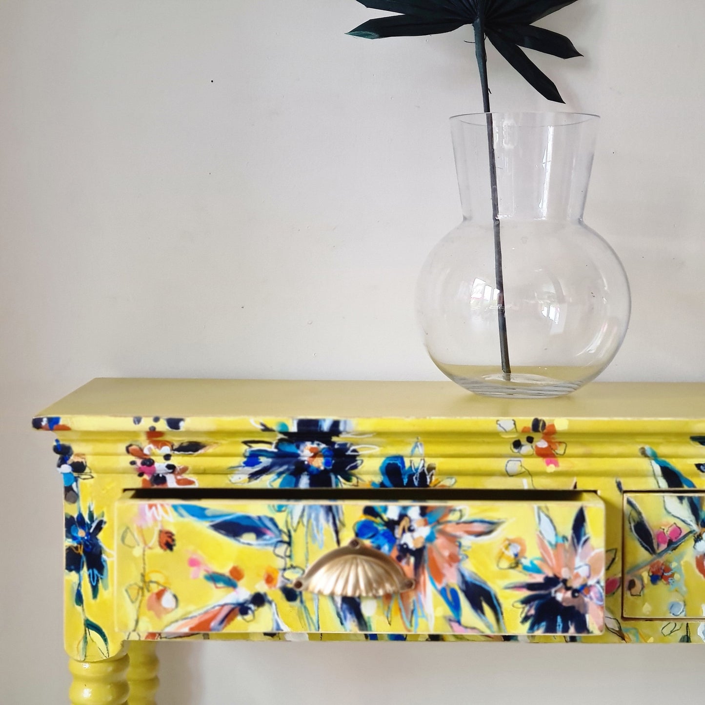 The Penny Autumn Floral Side Table